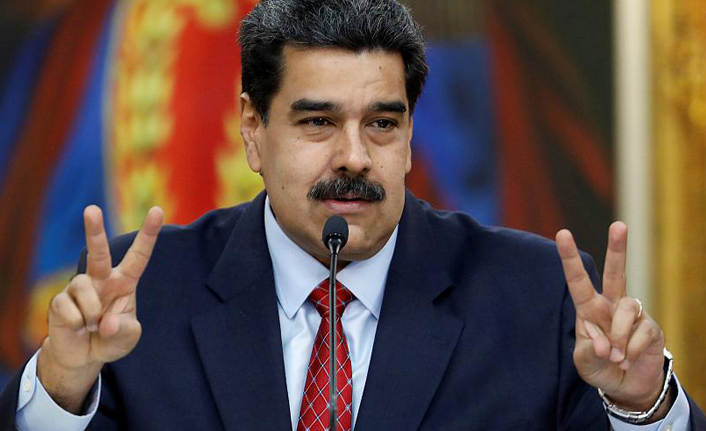 Maduro: "Ellerini Venezuella'dan çek"