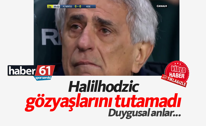 Halilhodzic'in gözyaşları