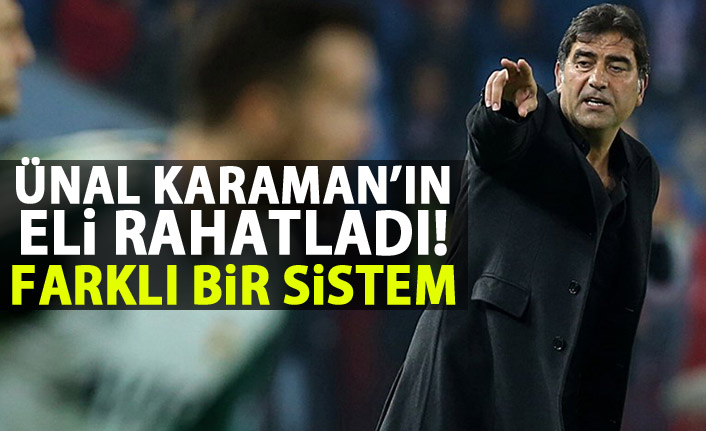 Ünal Karaman'ın eli rahatladı!