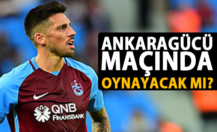 Sosa Ankaragücü maçında oynayacak mı?