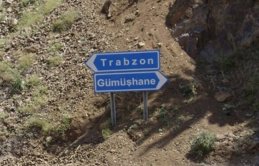 Trabzon Gümüşhane yolunda çalışma - 02.02.2019