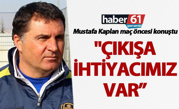 Mustafa Kaplan: "Çıkışa ihtiyacımız var"