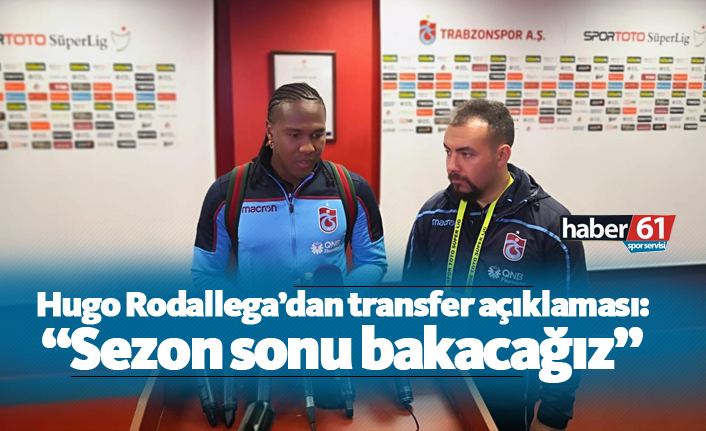 Hugo Rodallega'dan transfer açıklaması