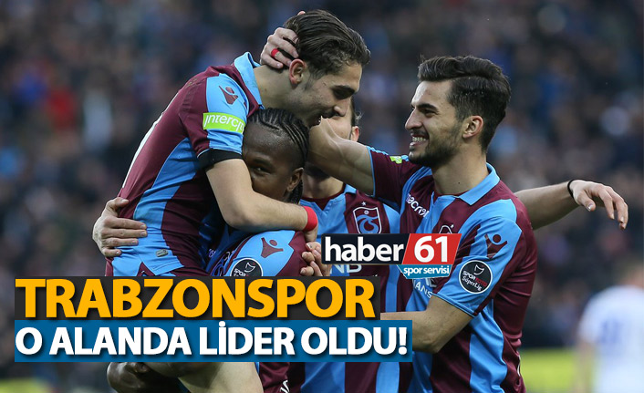 Trabzonspor iç sahada en çok puan toplayan takım oldu