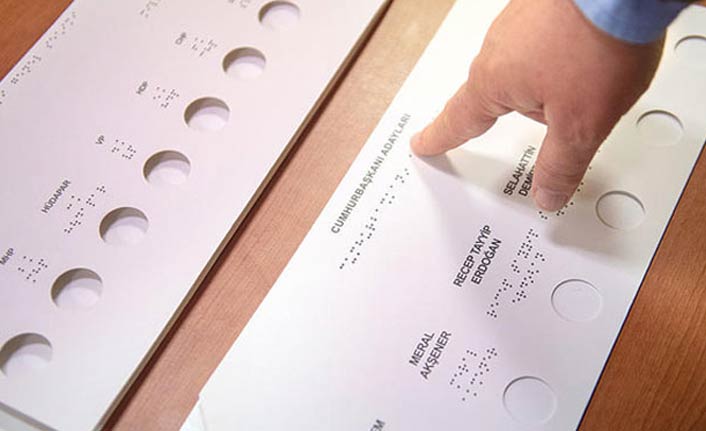 Engelliler için şablon hazırlandı - AYM kararı bekleniyor