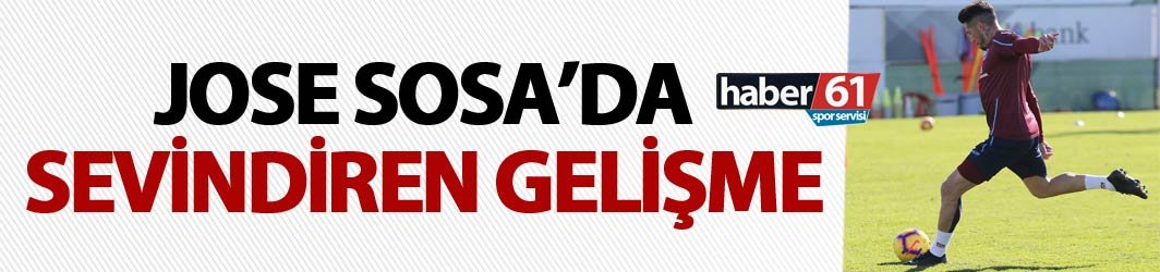Sosa'da sevindiren gelişme