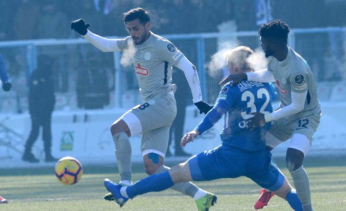 Çaykur Rizespor galibiyete tek golle ulaştı!