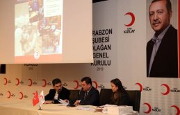 Kızılay Trabzon'da genel Kurul yaptı