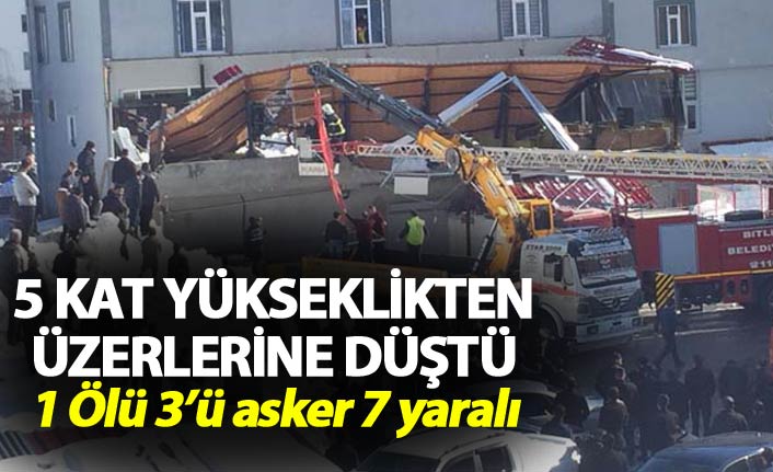 Kafenin çatısı çöktü! Ölü ve yaralılar var