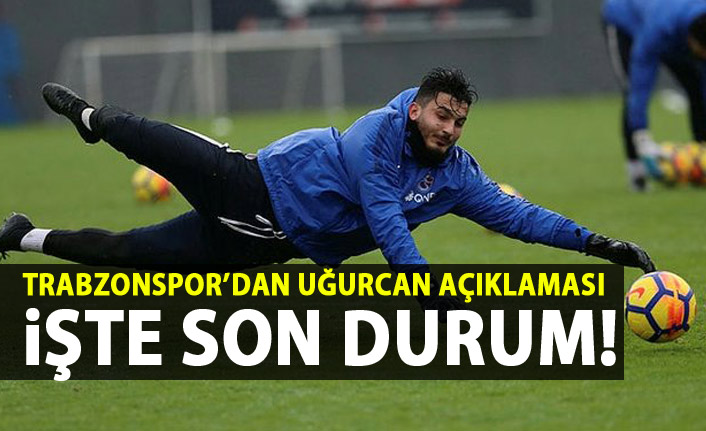 Haber61 yazdı Trabzonspor doğruladı! İşte Uğurcan Çakır'ın son durumu!