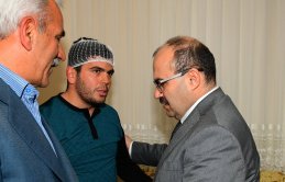 Trabzon Valisi'nden gaziye ziyaret