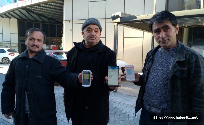 Gelen mesajla şok oldular soğakağa  döküldüler!