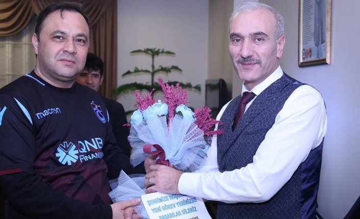 Trabzonlu Emniyet Müdürü’ne Trabzonsporlulardan ziyaret! Ahmet Selçuk Okumuş Kimdir?