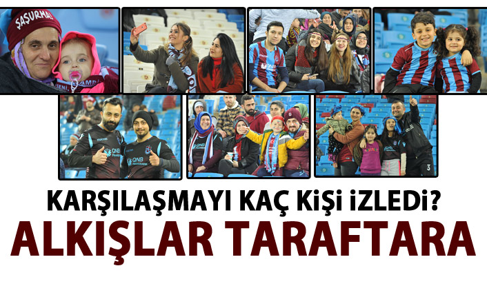 Trabzonspor – Ümraniye maçını kaç kişi izledi?