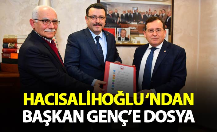 Hacısalihoğlu ‘ndan Başkan Genç’e dosya