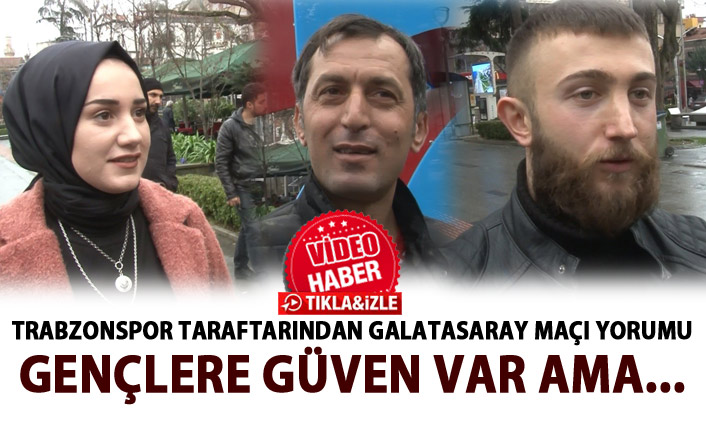 Trabzonspor taraftarından takımına tam destek