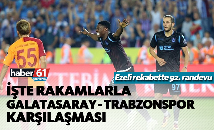 Trabzonspor ile Galatasaray 92. Kez