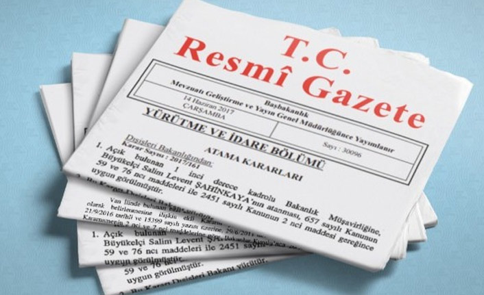 TBMM'nin onayladığı tezkere Resmi Gazete'de