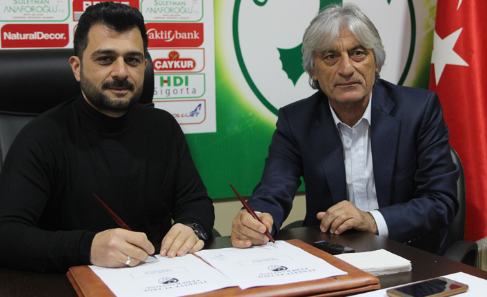 Giresunspor'un yeni teknik direktörü göreve başladı!