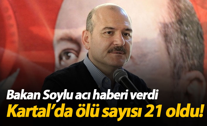 Soylu acı haberi verdi