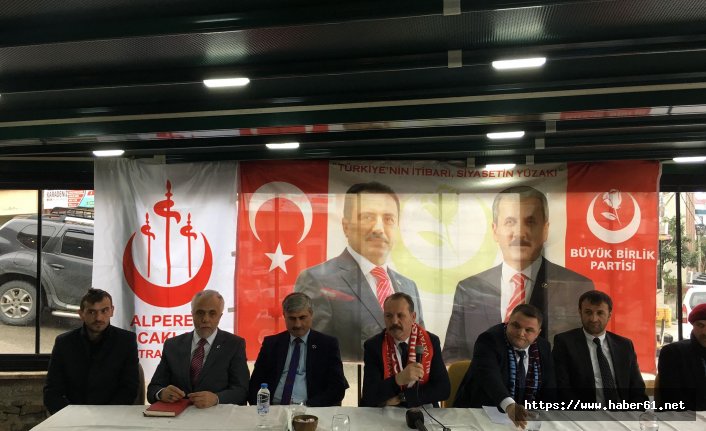 Büyük Birlik Partisi adaylarını tanıttı
