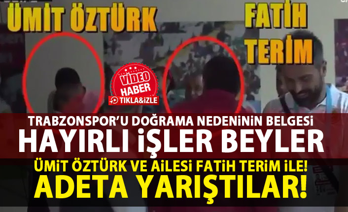 Hakem Ümit Öztürk'ün skandal görüntüleri!