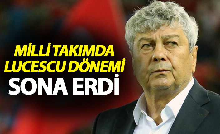Lucescu dönemi sona erdi