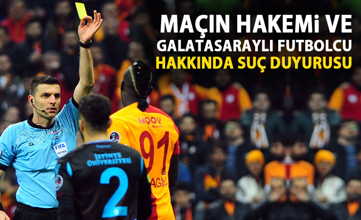 Trabzonsporlu avukattan Galatasaray maçı hakemine suç duyurusu