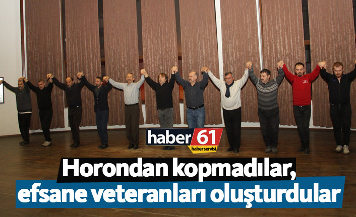 Horondan kopmadılar, efsane veteranları oluşturdular