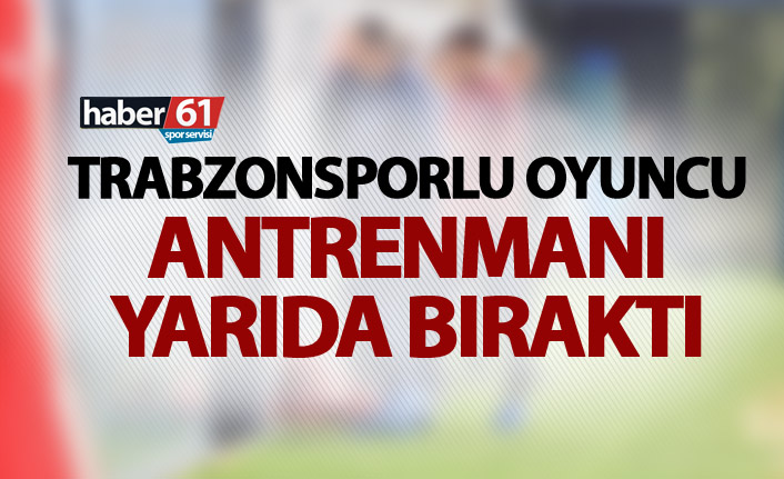 Trabzonspor’da Hüseyin Türkmen Alanyaspor maçı öncesi sakatlandı