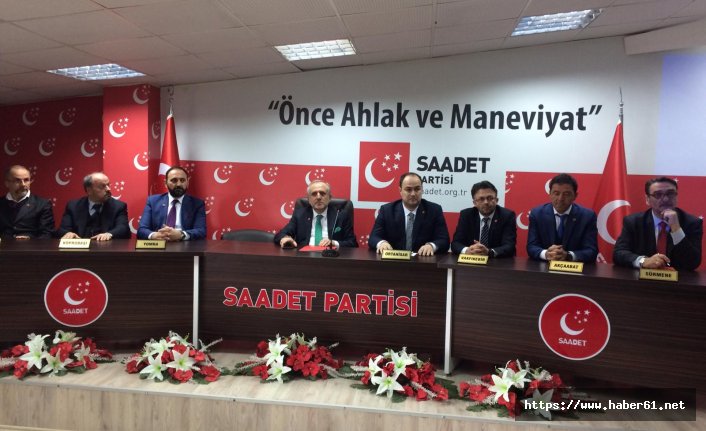 Saadet Partisi Trabzon adaylarını tanıttı! İşte Büyükşehir adayı!