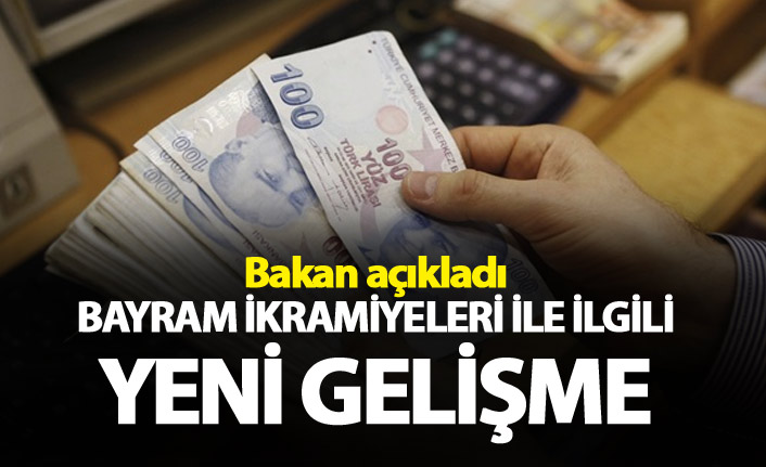 Bayram ikramiyeleri ile ilgili yeni gelişme