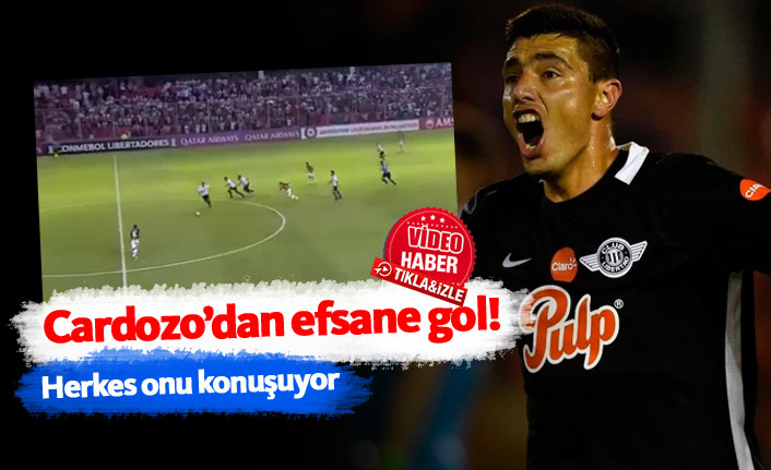 Oscar Cardozo'dan efsane gol!