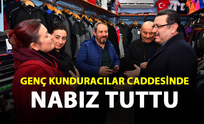 Genç, Kunduracılar Caddesinde nabız tuttu