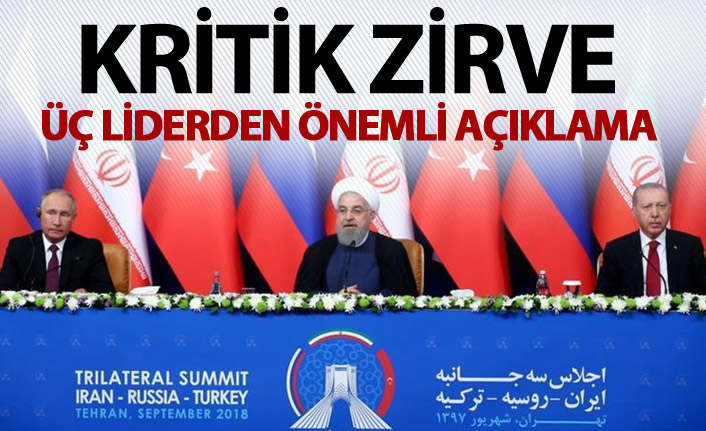 Soçi'deki kritik zirve sona erdi