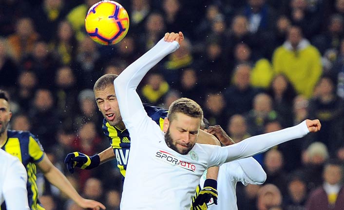 Fenerbahçe ile Konyaspor berabere