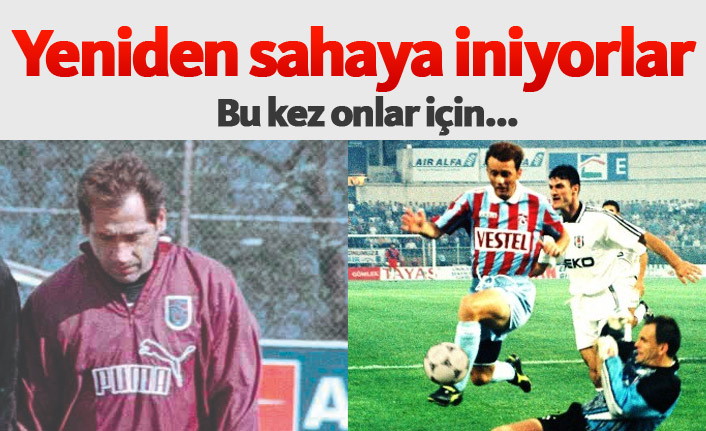 Hami Mandıralı ve Lemi Çelik sahaya iniyor