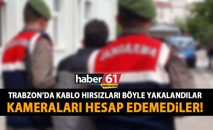 Telefon kablolarını kesip çaldılar! Yakayı ele verdiler!