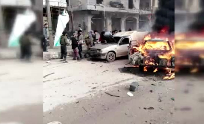 Afrin’de bomba yüklü araçla saldırı: 2 ölü, 23 yaralı