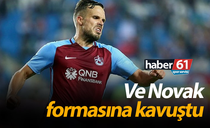 Novak formasına kavuştu