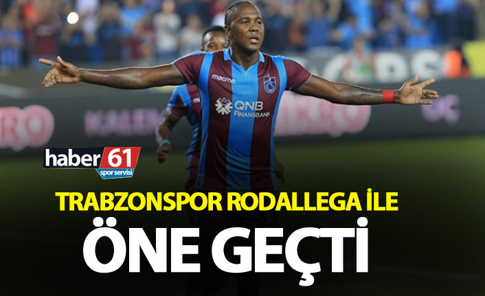 Rodallega’dan kritik gol! Trabzonspor Göztepe deplasmanında öne geçti