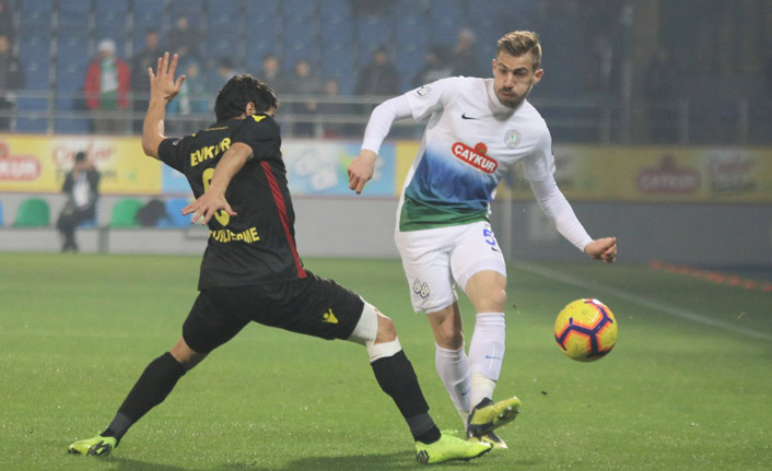 Rizespor Malatya'yı devirdi
