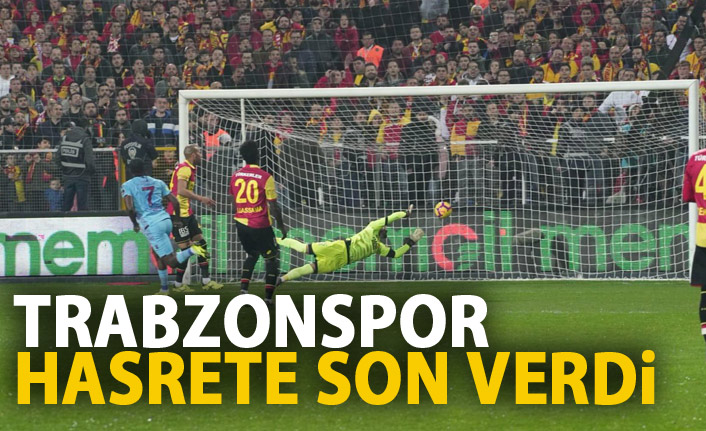 Trabzonspor hasrete son verdi