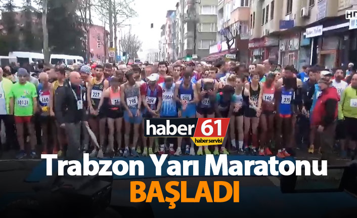 39. Trabzon Yarı Maratonu başladı