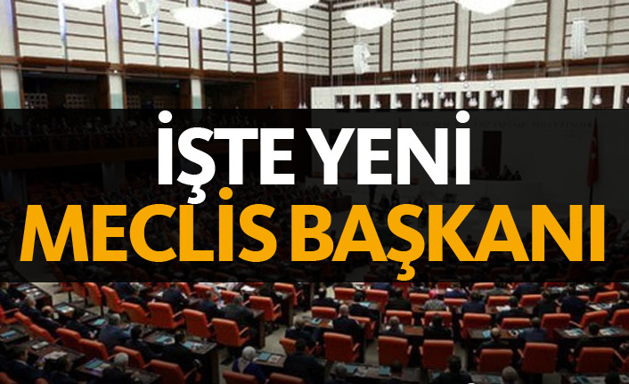 Yeni meclis başkanı belli oldu
