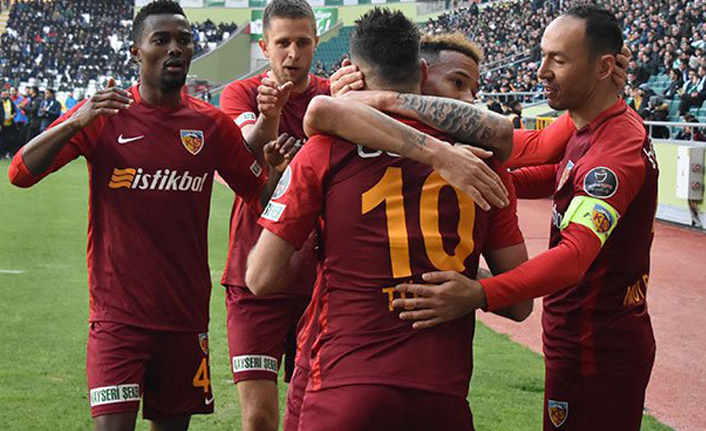 İM Kayserispor tek golle kazandı!