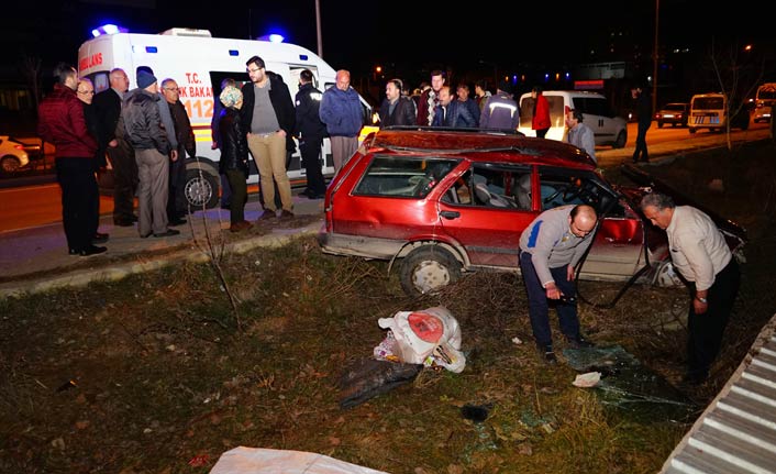 İki otomobil çarpıştı: 2 yaralı - 25 Şubat 2019