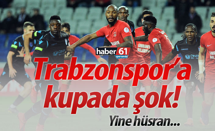 Trabzonspor'a kupada büyük şok!
