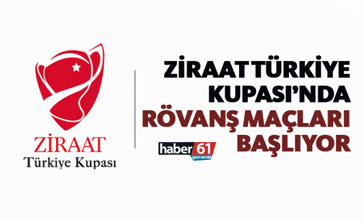 Zirat Türkiye Kupası'nda rövanş maçları başlıyor!