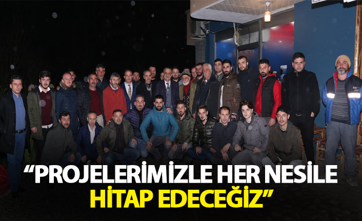 Sağıroğlu: “Projelerimizle her nesile hitap edeceğiz”